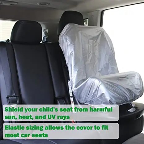 מכונית מושב תינוק מושב שמש צל אבק בידוד מגן לילדים תינוק ילדים אלומיניום סרט שמשיה UV מגן כיסוי